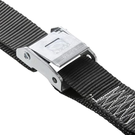 Spanbanden - Tie Downs - Motor Transport - Soft loop en S-haken - 340 kg laadvermogen - Geel