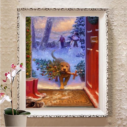 Diamant schilderij kat Cross Stitch Kit 5D DIY diamant borduurwerk Strass foto Home Decor cadeau Full Square 20X30CM blue