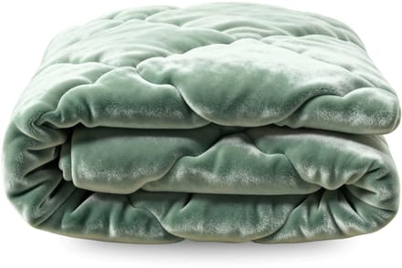 Zelesta Flanel Uni - Groen 200x200cm