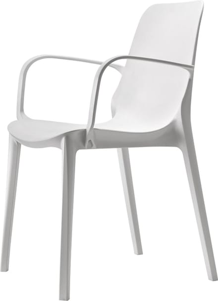 Scab Ginevra stapelbare tuinstoel - Wit