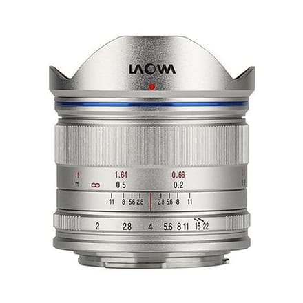 LAOWA 7,5 mm f/2.0 drone  Micro Vier Derde zilver