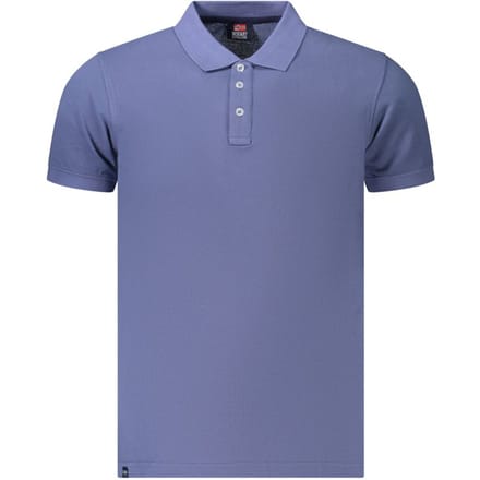 Noorwegen 1963 Blauwe Katoenen Heren Polo