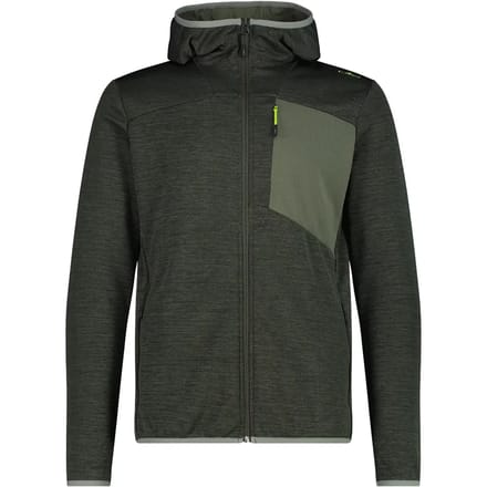 Jacquard Chiné Hoody Fleece CMP