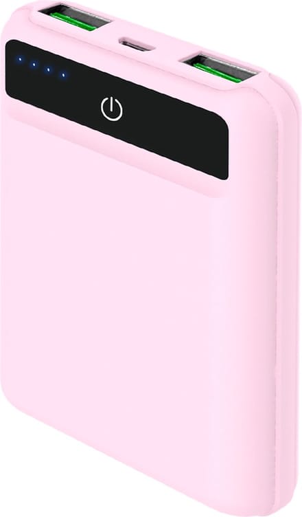 Celly Powerbank Pocket 5000mah 6,3 X 9 Cm Roze