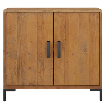 vidaXL - Dressoir - 75x35x70 - cm - massief - grenenhout - bruin