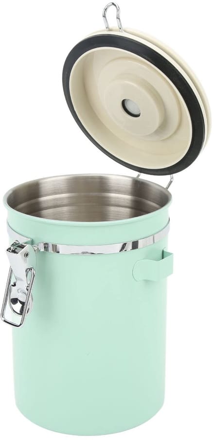 Dailygoods- Koffiebus Luchtdicht - RVS - Opslag voor Koffiebonen - Datumtracker - Maatschep - Dual Mode Storage - Koffiecontainer