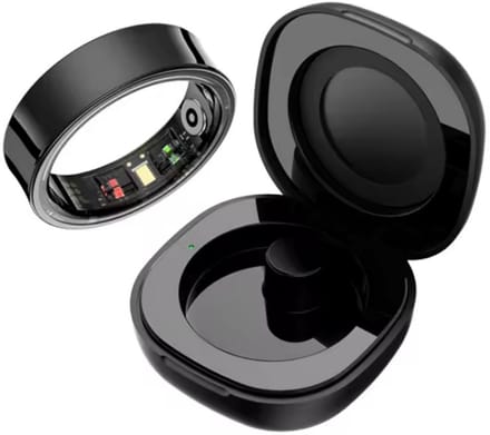 SF Products Smart Ring - Smart Ring Heren - Smart Ring Dames - Maat 10 - Inclusief Oplaadcase - Waterdicht