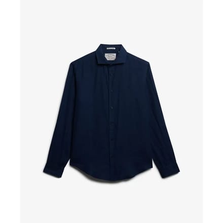 Linnen overhemd met lange mouwen Superdry Riviera