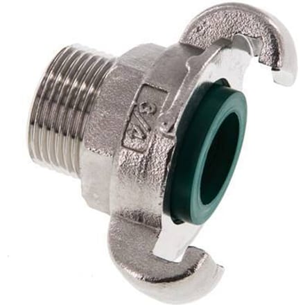 RVS DN 19 DIN 3489 compressor klauwkoppeling - CL42-19-M-SF-034