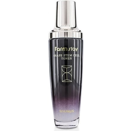Farmstay Toner Cellules Souches de Raisin Hydratant Revitalisant 130ml black