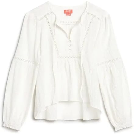 Damesblouse met lange mouwen Superdry Ibiza