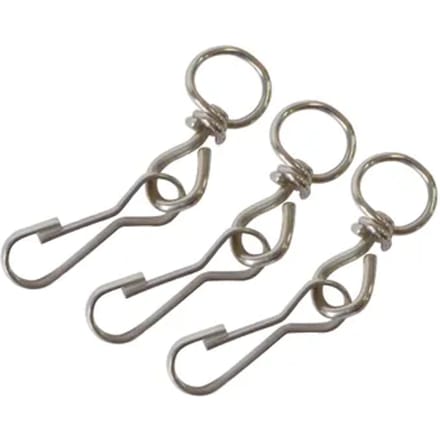Sencys Sluithaak - Nikkel - Met Ring - 55 Mm - 3 Stuks