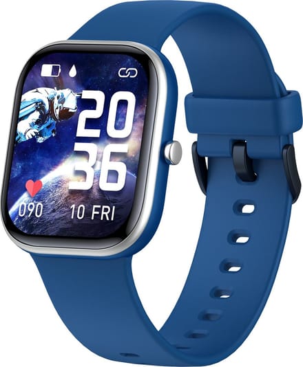 Smartwatch Kinderen - Hartslag - Stappen - 20 Alarmen - Blauw