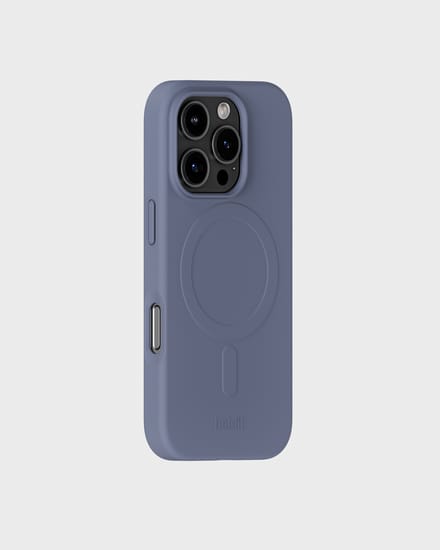 Holdit Soft geschikt voor MagSafe Case geschikt voor iPhone 16 Pro Max - Pacific Blue