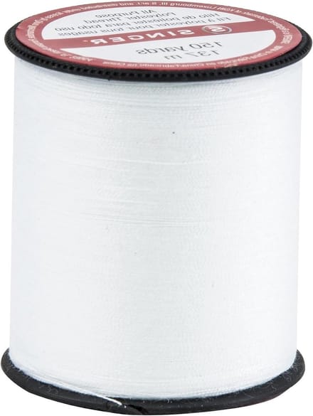 Polyester Garen - Naaidraad - Hand & Machine Naaien - Sterke Grip - 150 Meter - Wit