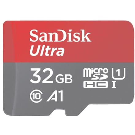 SanDisk Ultra® microSDHC microSDHC-kaart 32 GB Class 10, UHS-I Incl. SD-adapter