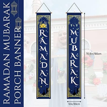 Feestelijke Ramadan Decoratiebanner voor Binnen en Buiten