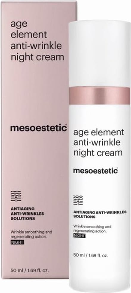 Mesoestetic Age Element Anti-Wrinkle Night Cream - Wrinkle smoothing cream - Retexturising action