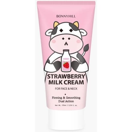 Bonnyhill Aardbeienmelk Huidverhelderende Crème (170 ml) pink