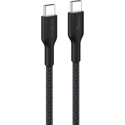 Belkin BOOST↑CHARGE Pro - USB-C naar USB-C Kabel - 1 Meter - 240W - Zwart