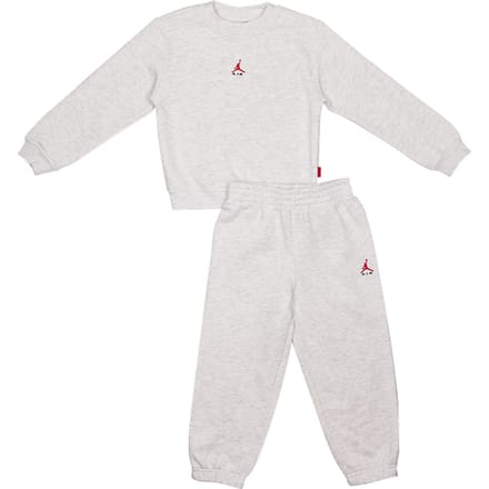 Jordan Brooklyn Trainingspakken Peuter - Grijs - Maat 104 - 110 CM