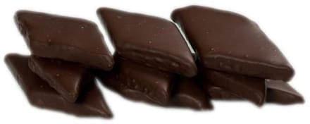 10 ruitspekken met pure chocolade chocoladespekken