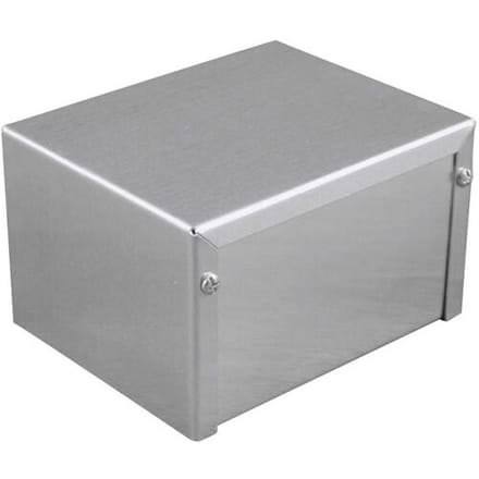 Hammond Electronics 1411PPU Instrumentbehuizing 152 x 76 x 51 Aluminium Natuur 1 stuk(s)
