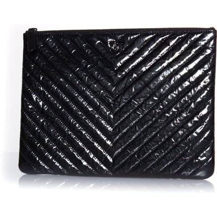 patentleren chevron rits O-case