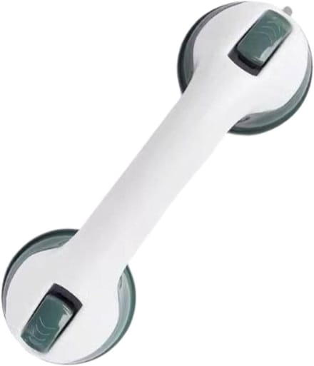 Douchegreep - Badkamer handgreep - Extra veiligheid - Sterke zuignappen - 45 x 25 cm - Groen