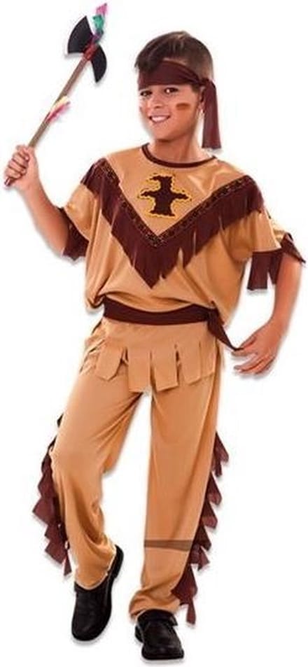 Indiaan jongen 7-9 jaar (120-130 cm)
