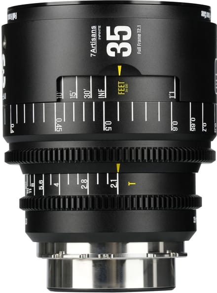 7Artisans Infinte 35mm T2.1 FullFrame DE-Clicked EF Mount