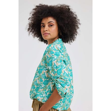 Blouse Billy Offwhite Bahia print