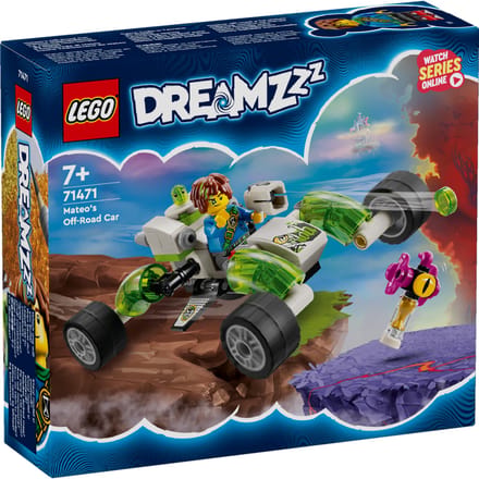LEGO DREAMZzz 2in1 Mateo's terreinwagen Speelgoed voor Kinderen met Helden Figuren 71471