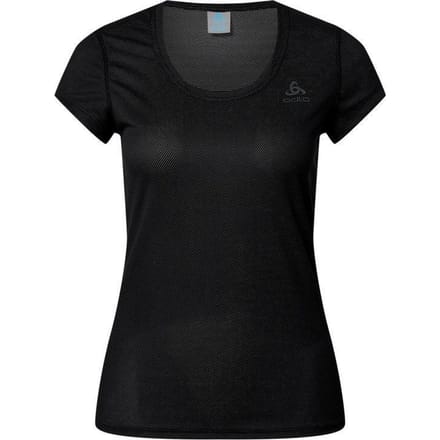 ODLO - Maat XL BL TOP Crew neck s/s ACTIVE F-DRY LIGHT - black - Vrouwen