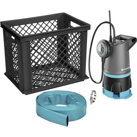 Gardena Dompelpomp Helder En Vuil Water Set 20000 BASIC – 20000 liter/uur - 0,9 bar