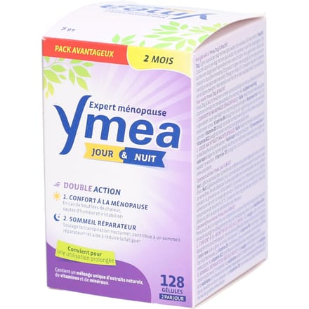 Ymea Dag & Nacht Voedingssupplement Menopauze 128 Capsules