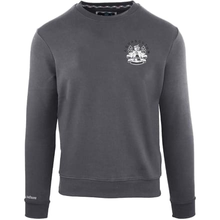 Aquascutum Heren Sweatshirt Ronde Hals (Antraciet)