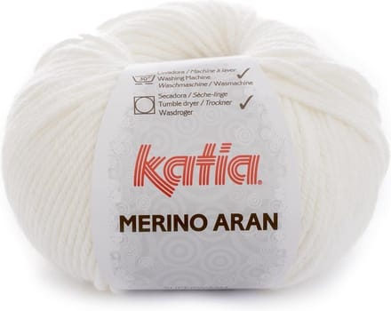Katia Merino Aran - 03 ecru - Merinogaren
