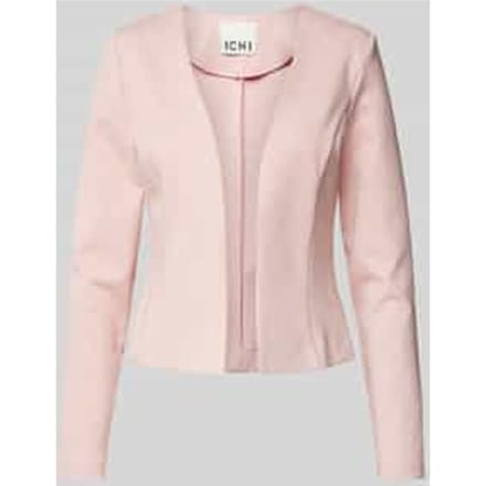 Regular fit blazer met opengewerkte voorkant, model 'KATE'