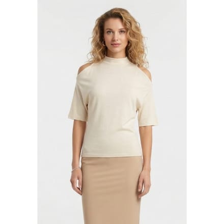 IRO Paris Floram T-shirt Cloudy White Taglia: XS | Magliette intime Outlet | Donna | Bianco