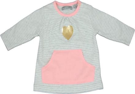 Zero2Three jurkje - meisjes - roze - maat 68