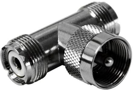 Midland T-connector 1x male - 2x female
