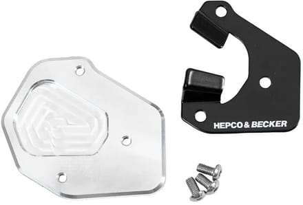 Hepco Becker Bmw R 12/s 24-25 Zijstandaard Verlenging Zilver
