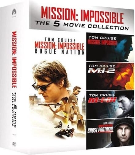 Mission impossible 1-5 (DVD)