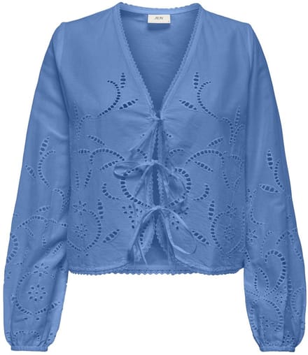 JDYEVELINE L/S ANGLAISE TOP WVN