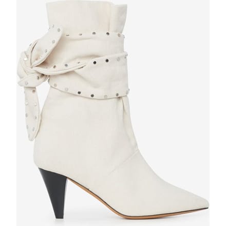 IRO Paris Nori Item In Rtw Dn Denim Off White Taglia: 39 | Stivali Outlet | Donna | Blu
