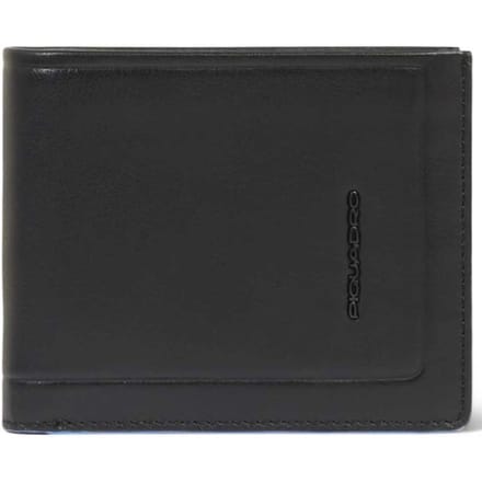 Portfolio Piquadro Black Leather Man - PU4518S138R-N