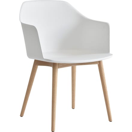 &Tradition Rely HW76 Stoel - white - oak