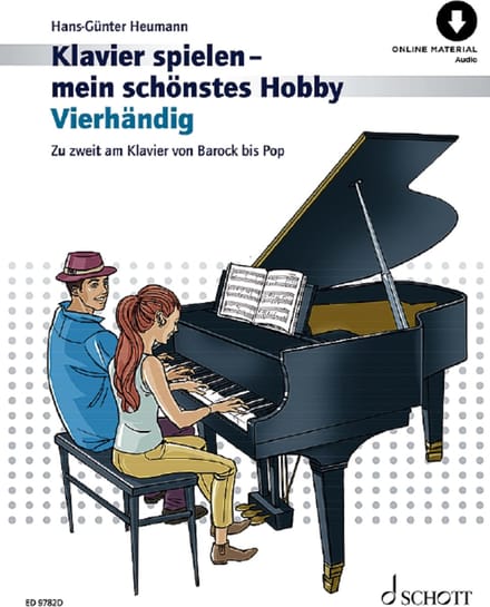 Schott Music Vierhändig - Bladmuziek voor toetsinstrumenten