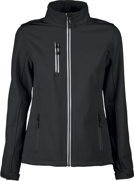 Printer Softshell Jas Vert Lady 2261050 Zwart - Maat S